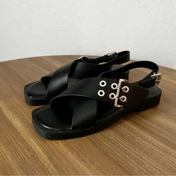 New Free People Going Out Grommet Sandals - Picture 4 of 7